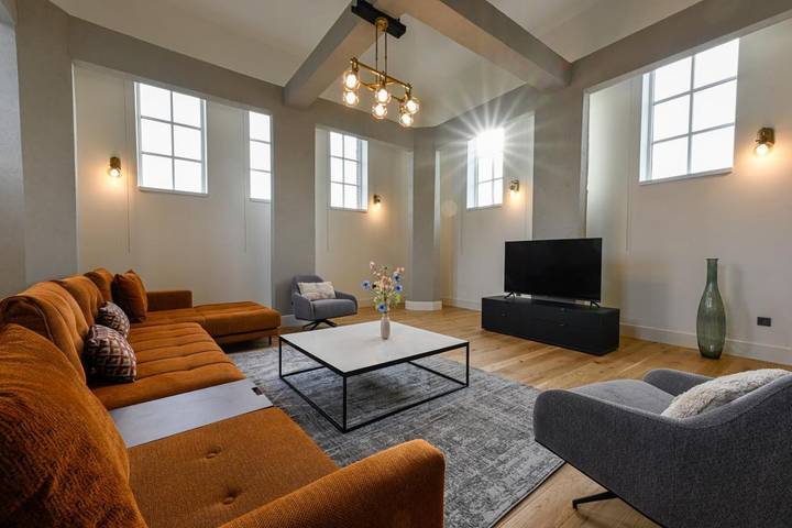 Ferienhaus für 6 Personen, mit Balkon und Terrasse sowie Sauna und Ausblick