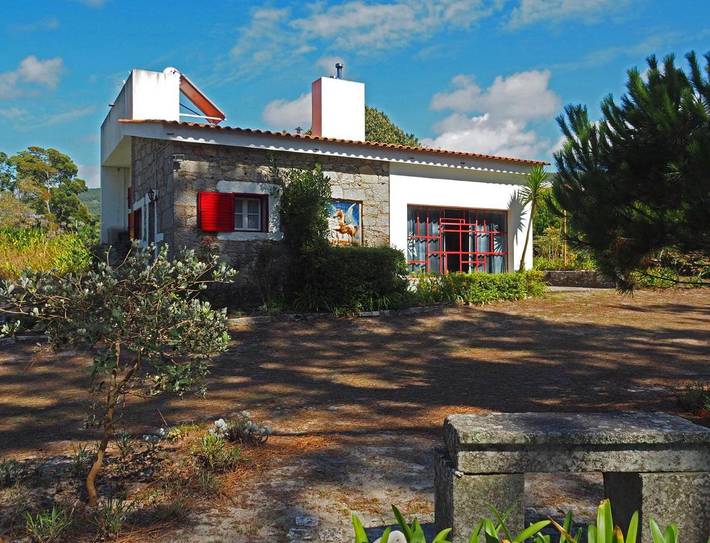 Location de vacances pour 10 personnes, avec vue et jardin à Moledo - 3