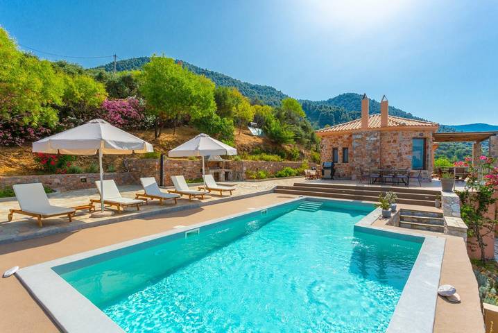 Ferienhaus für 10 Personen, mit Meerblick und Garten auf Skopelos - 2