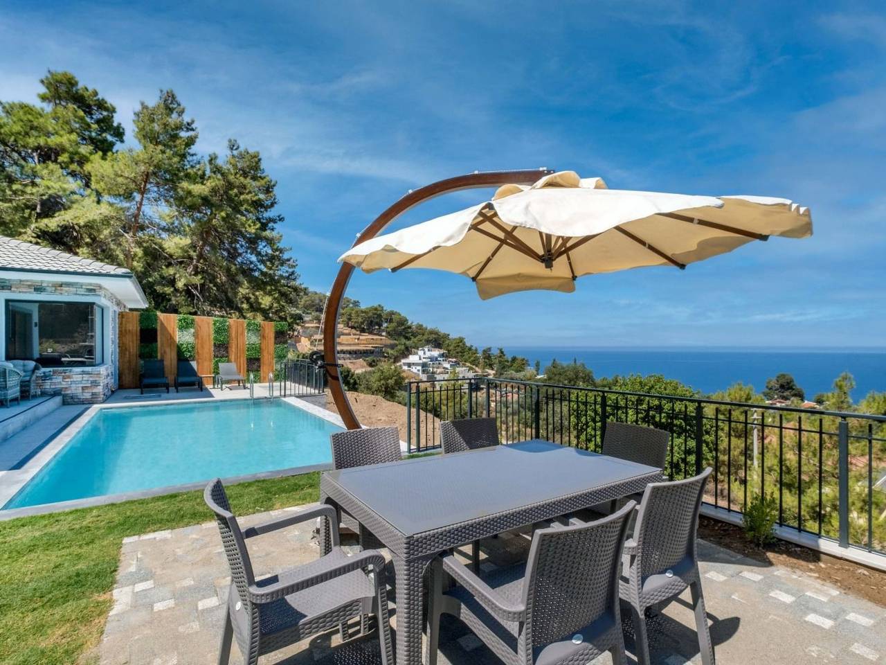 Casa de vacaciones para 6 personas con terraza in Fethiye, Muğla