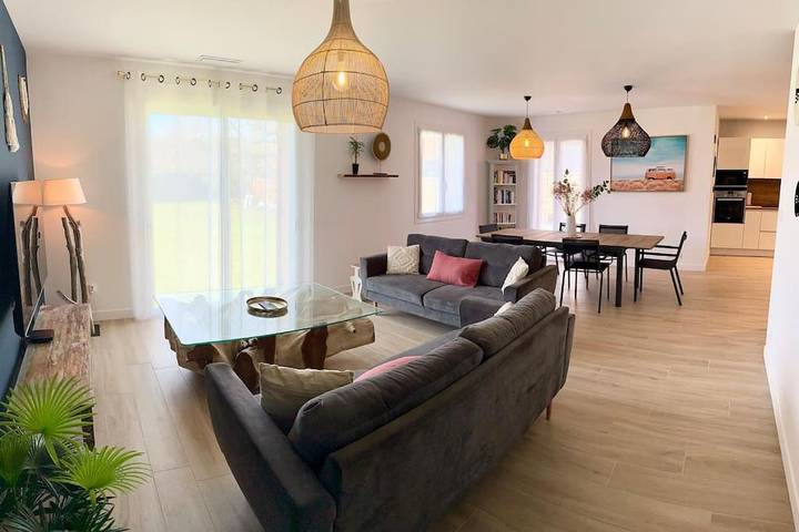 Maison de vacances pour 6 personnes, avec jardin, animaux acceptés