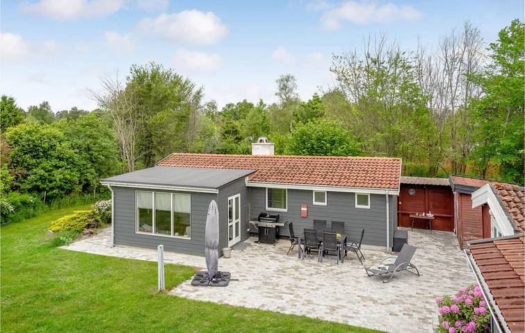 Ferienhaus für 4 Personen mit Terrasse in Gudmindrup Lyng, Højby