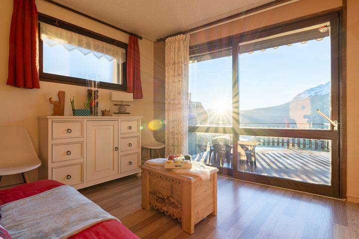 Location de vacances pour 4 personnes, avec Balcon/Terrasse à Saint-Jean-de-Sixt