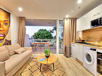 Gîte pour 3 personnes, avec terrasse dans Saint Martin