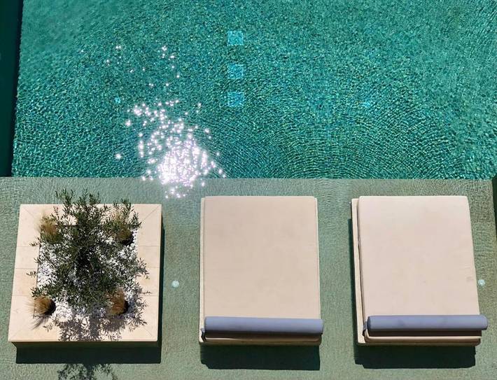 Location de vacances pour 4 personnes, avec vue ainsi que jardin et piscine dans Poros - 3