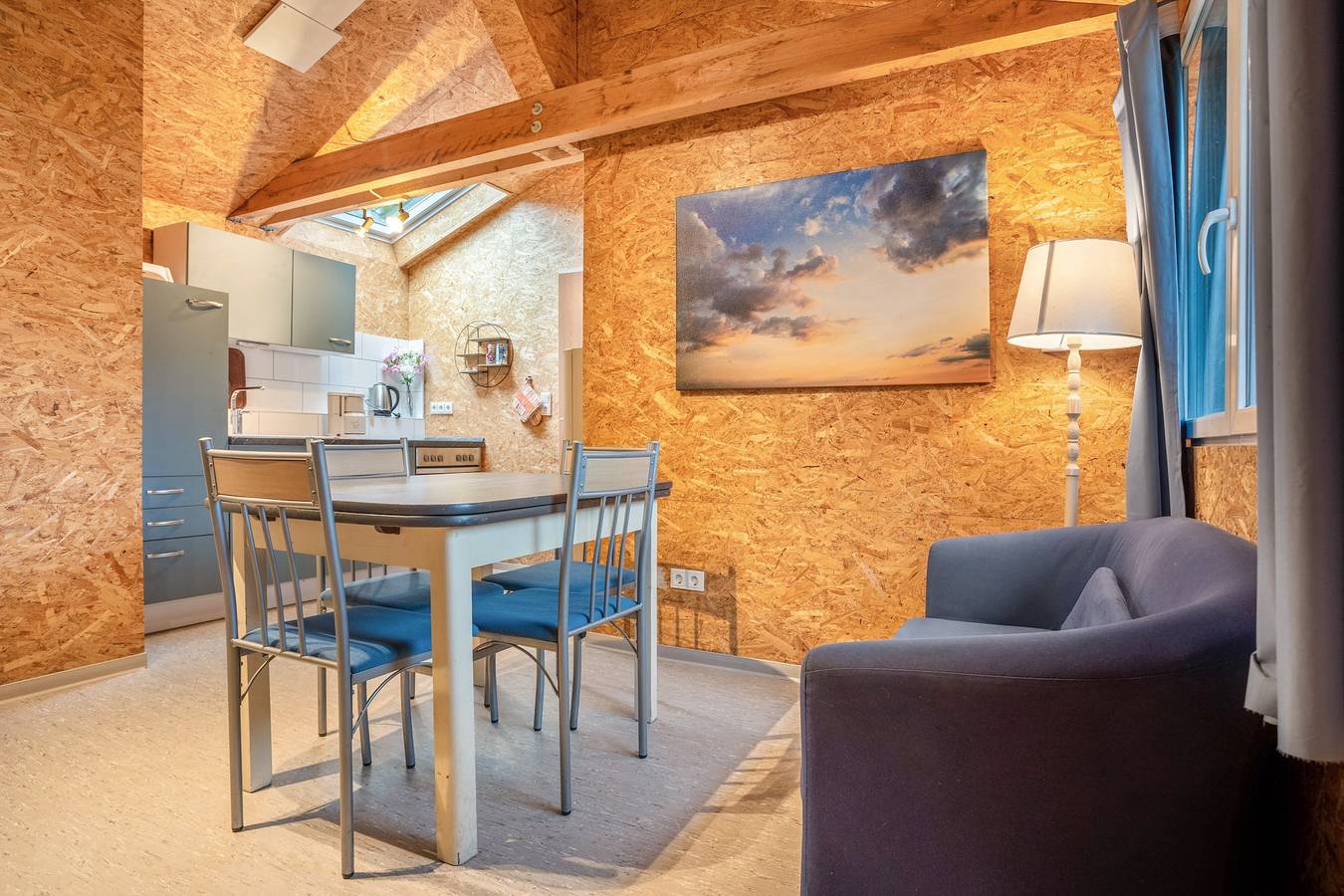 Bungalow '- Himmelsblau -' met gedeeld terras, gedeelde tuin en Wifi, foto 8