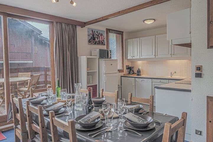 Gîte pour 10 personnes, avec Balcon dans Station De Peisey Vallandry