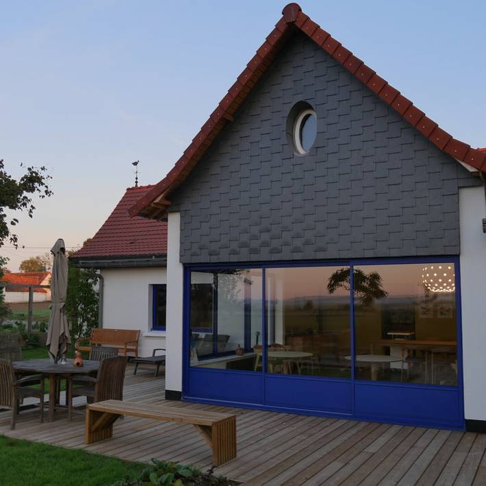 Cottage pour 2 personnes, avec sauna et jardin à Dominois