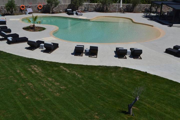 Ferienhaus für 2 Personen, mit Balkon und Whirlpool sowie Terrasse und Garten in Petra (Griechenland) - 2