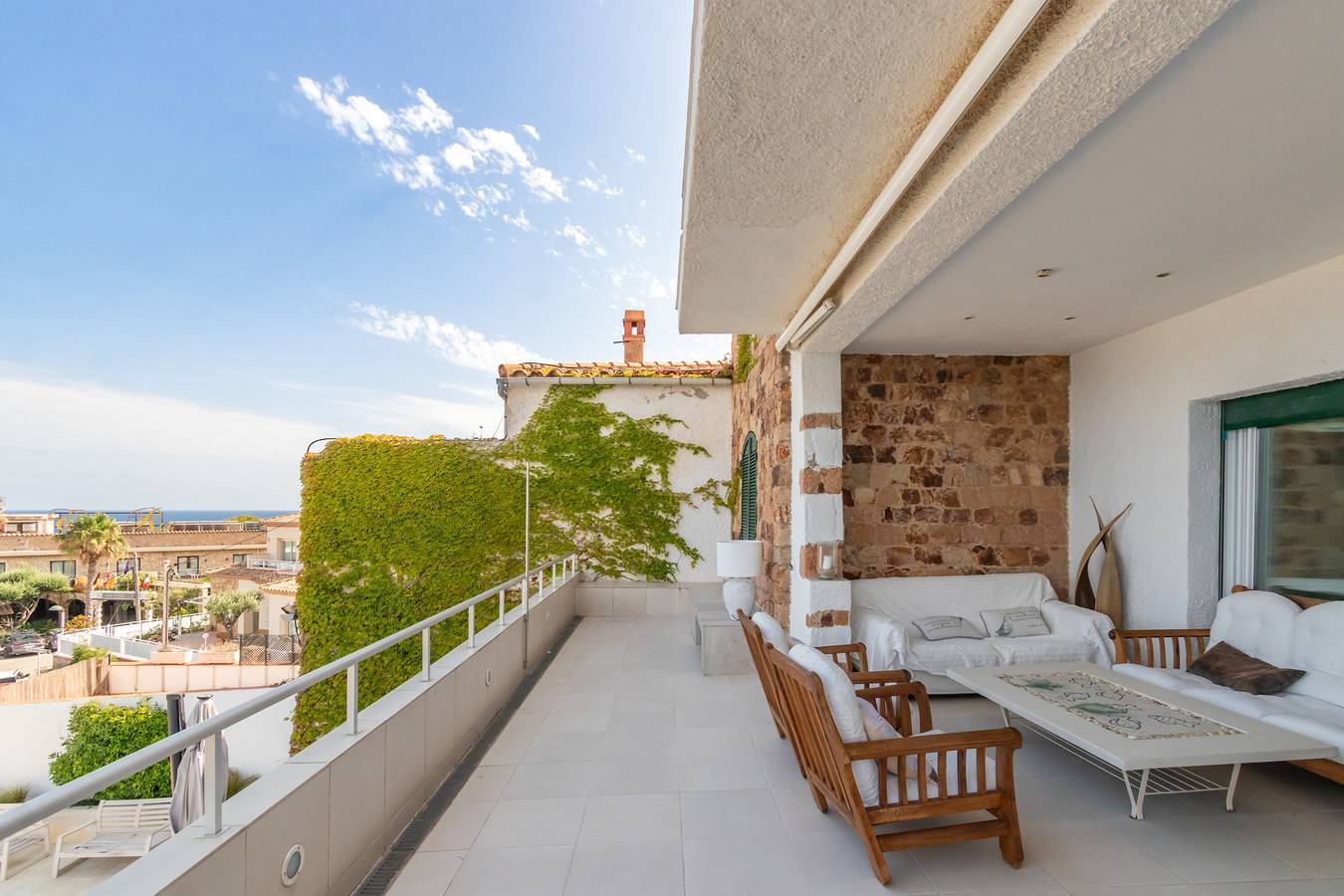 Casa de vacaciones 'Casa Rosselló' con vistas al mar, terraza privada y Wi-Fi in Sant Feliu de Guíxols, Costa Brava