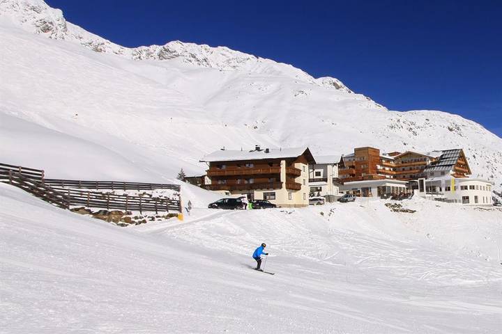 Doppelzimmer in Sölden (Österreich), Ötztal