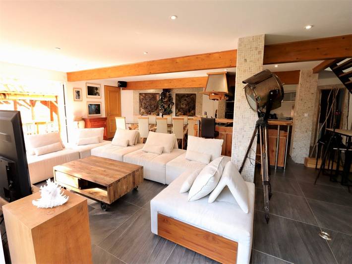 Ferienhaus für 10 Personen, mit Terrasse und Whirlpool sowie Sauna und Garten, kinderfreundlich in Lacanau Ocean - 2