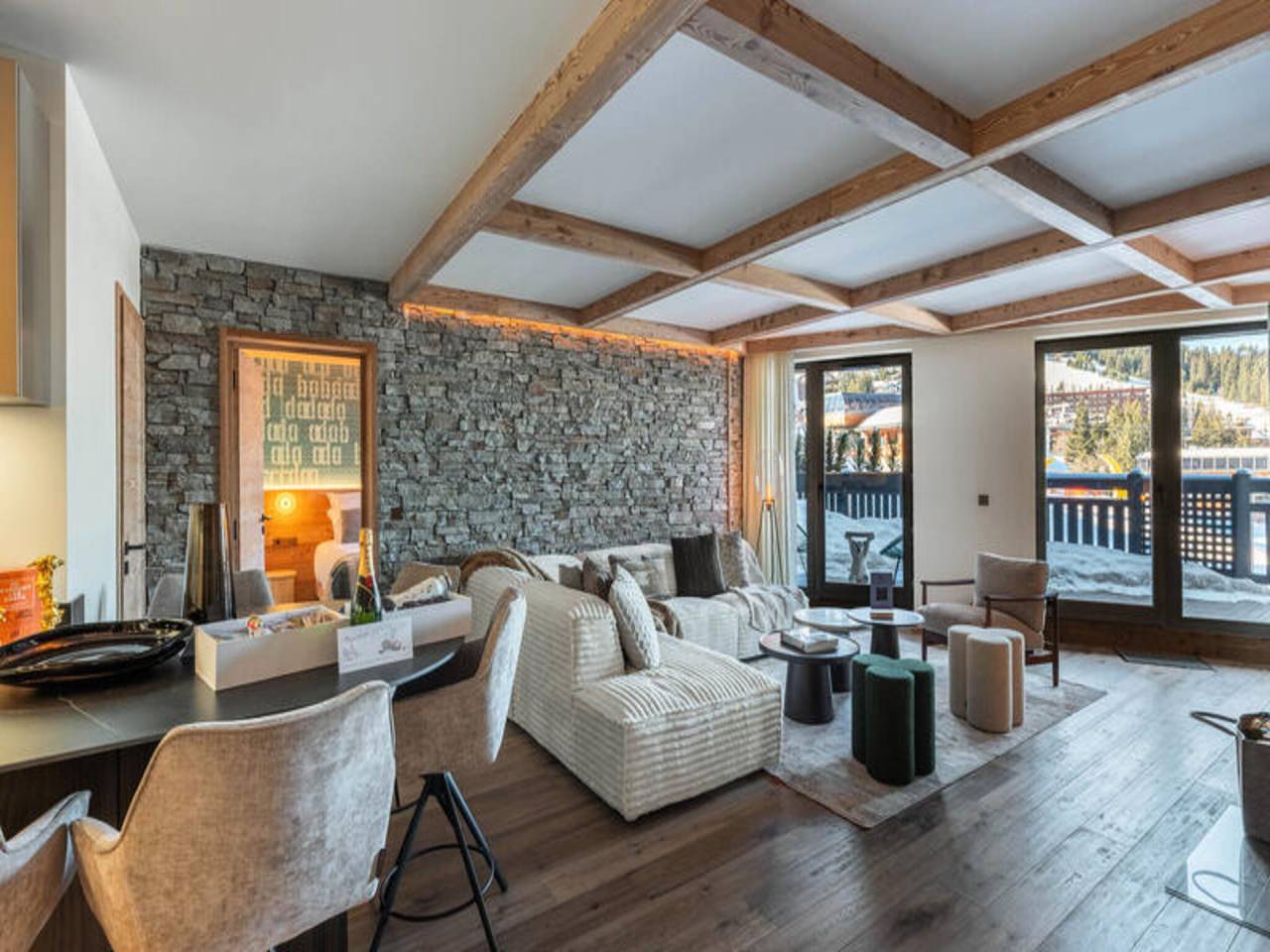 Appartement entier, Appartement à Courchevel avec ski in Courchevel 1850, Saint-Bon-Tarentaise