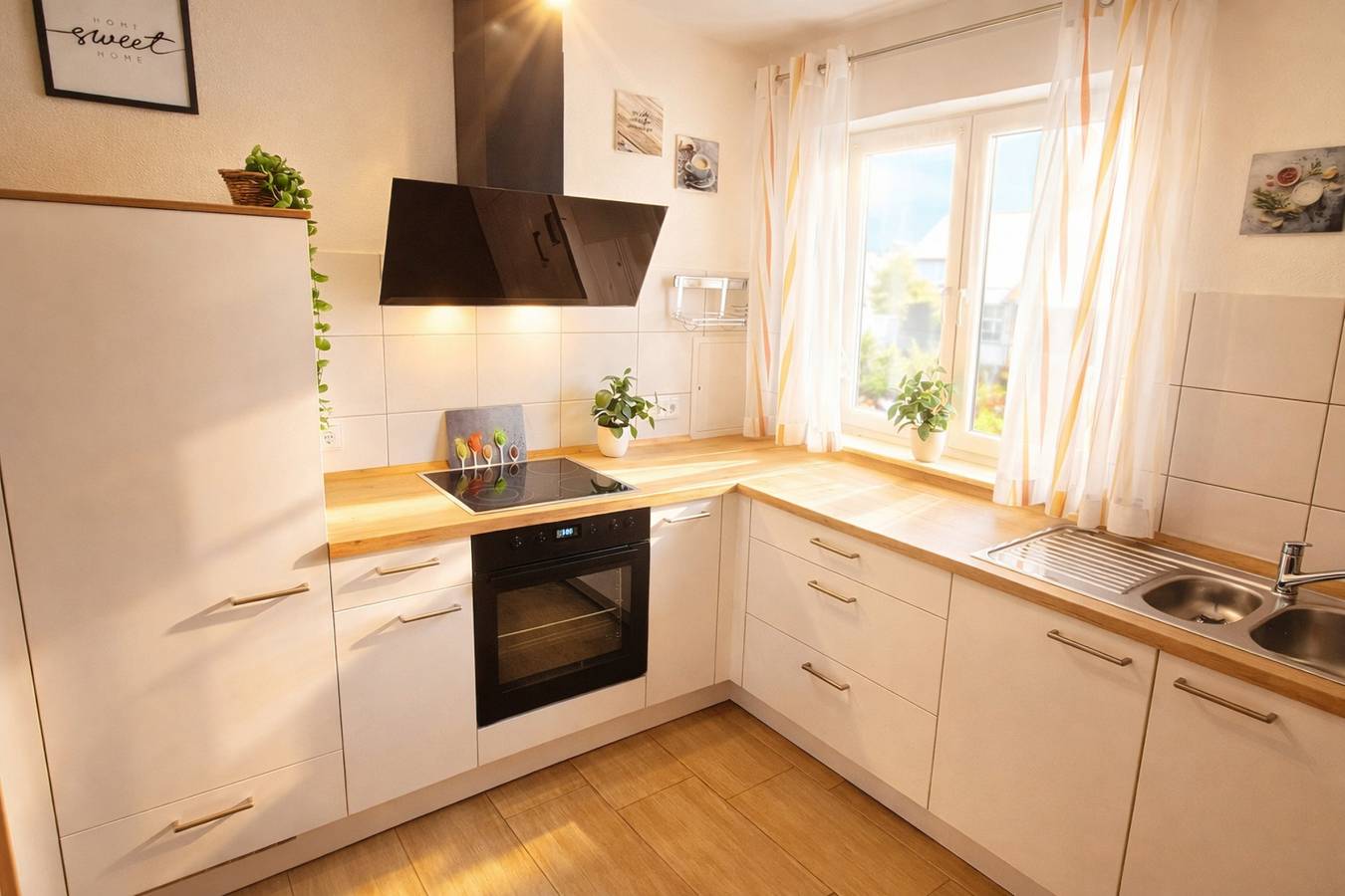 Haus Ziegler - Ferienwohnung (120qm) mit Balkon und Wlan in Kolitzheim, Fränkisches Weinland