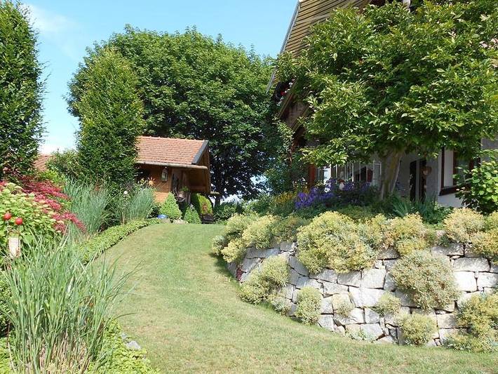 Ferienwohnung für 2 Personen, mit Balkon und Balkon/Terrasse sowie Terrasse und Garten in Lam - 3