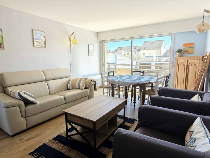 Location de vacances pour 6 personnes, avec Balcon à Merlimont