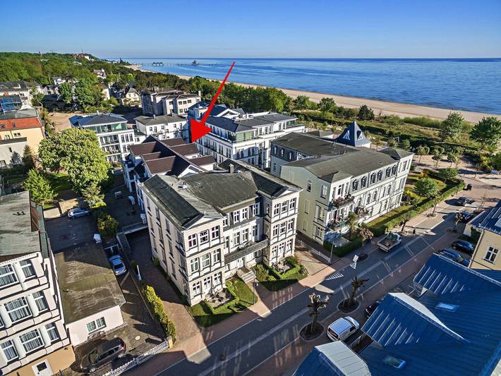 Ferienwohnung für 5 Personen, mit Sauna und Balkon, kinderfreundlich in Ahlbeck - 4