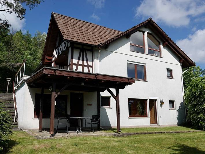 Ferienwohnung für 8 Personen, mit Terrasse und Garten sowie Sauna und Ausblick in Wieda