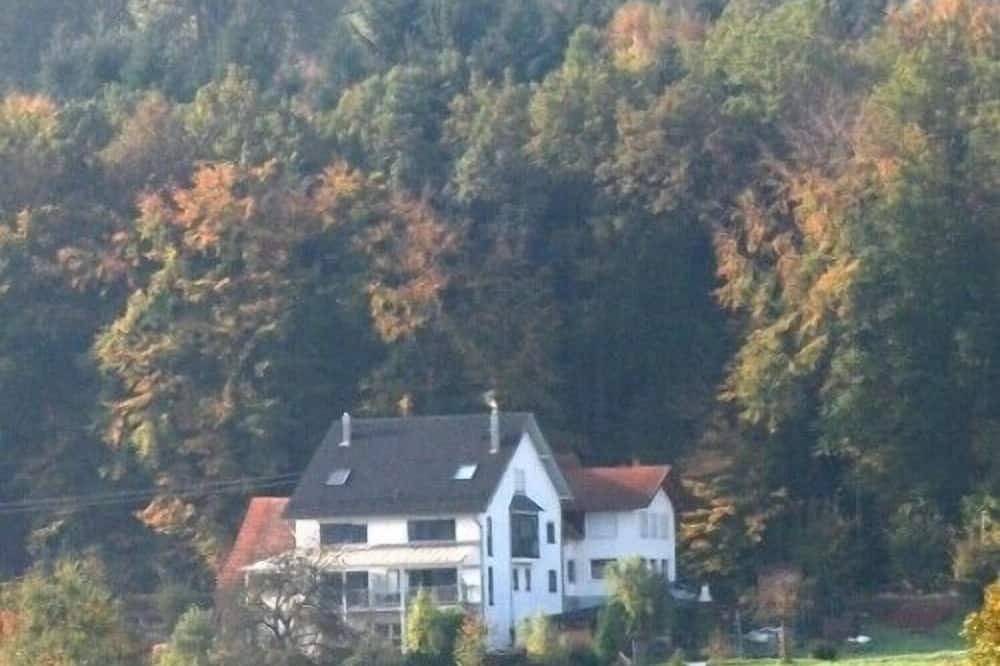 Ganze Wohnung, Appartement in Doppelhaushälfte mit Blick über Schwarzwaldvorberge und Vogesen in Hohberg, Mittlerer Schwarzwald