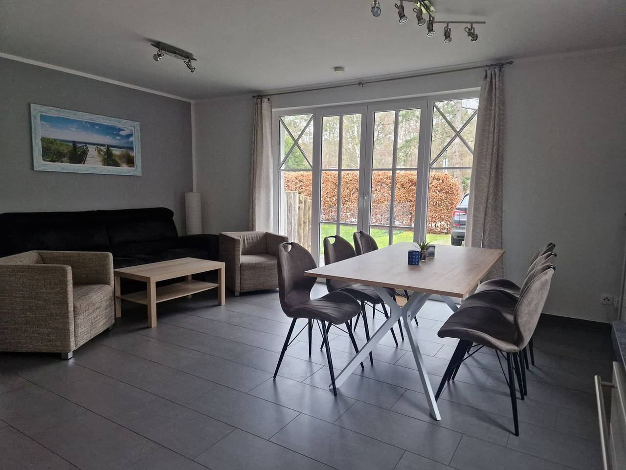 Doppelhaushälfte mit ca. 93 m² Wohnfläche für 6 Personen mit Glasfaser (Wlan) in Graal-Müritz, Rostock und Umgebung