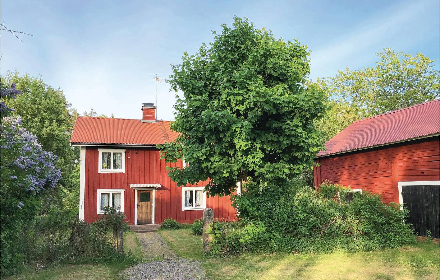 Hus för 6 Personer, med trädgård