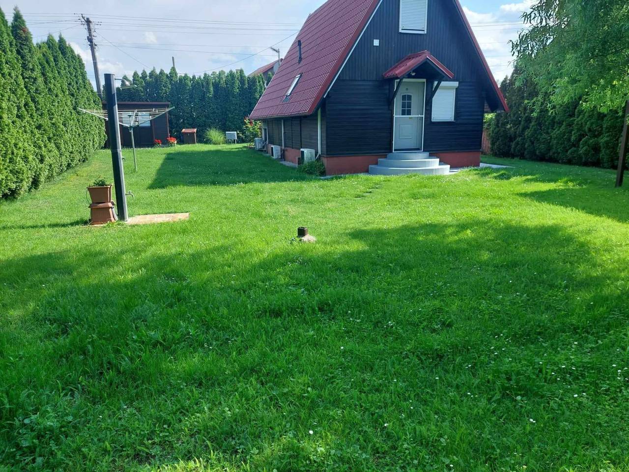 Gitta Hasz in Balatonkeresztur, Plattensee Südufer