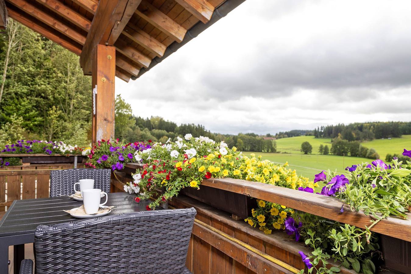 Ganze Wohnung, Ferienwohnung 'Sonnenstrahl' mit Gemeinschaftsgarten, Balkon und Wi-Fi in Friesenried, Bayerisch Schwaben