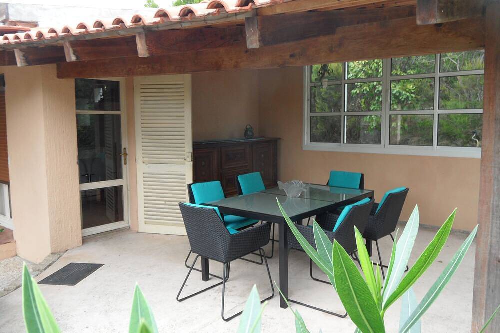 Corsica affitto di vacanze Golfo Ajaccio Isolella spiagge 100m porticcio casa f3 in Pietrosella, Ajaccio e dintorni