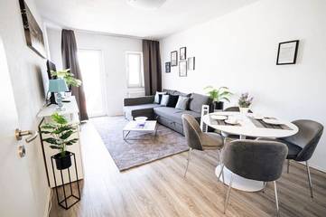 Ferienwohnung für 4 Personen, mit Balkon in Mannheim