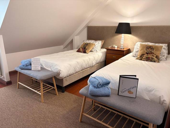 Location de vacances pour 2 personnes, avec jardin ainsi que piscine et vue, animaux acceptés dans Ourém - 4