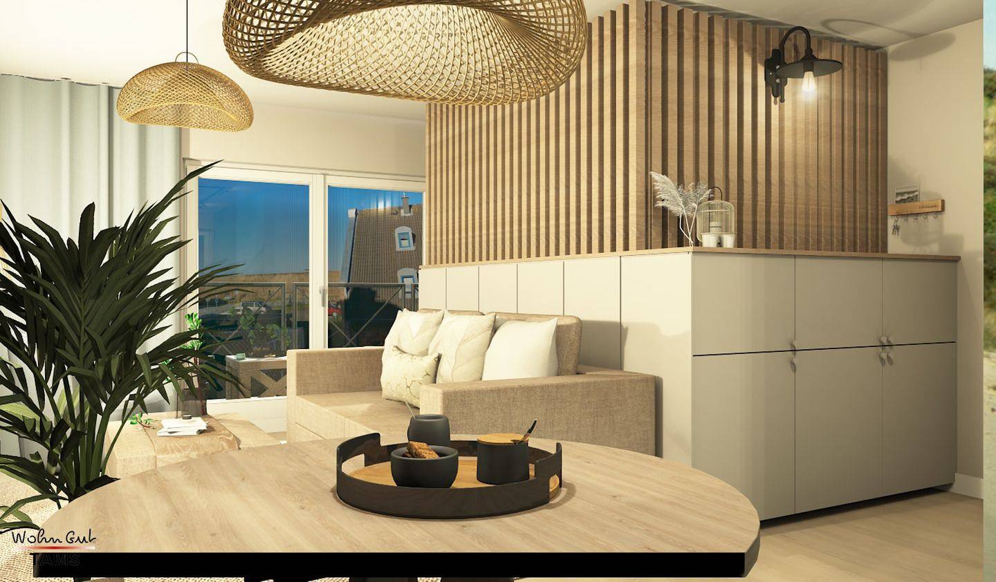 Ganze Wohnung, Beach Butze - 11 - Apartmenthaus Deichbude am Strand - 1a Lage zum Hauptstrand in St. Peter-Ording, Eiderstedt