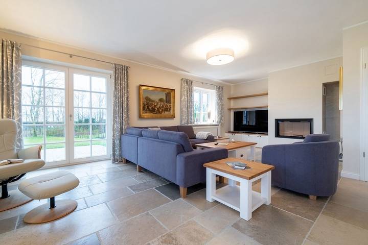 Ferienhaus für 6 Personen, mit Ausblick und Garten sowie Sauna in Oldsum - 4