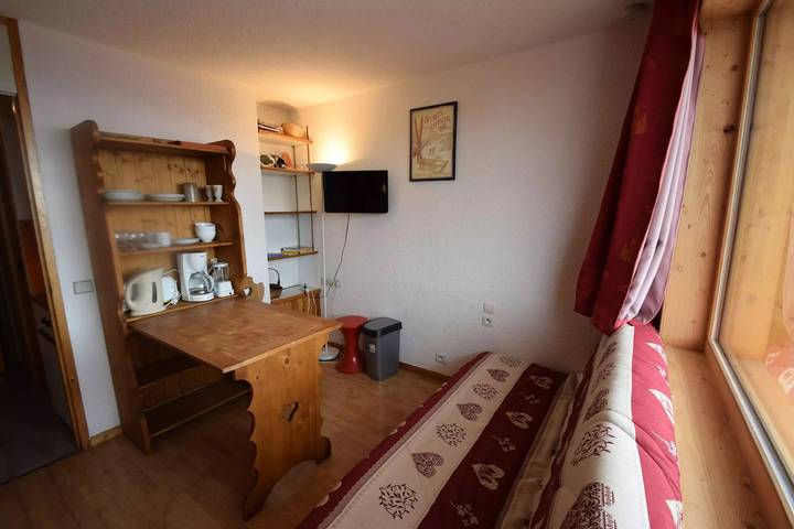 Chalet voor 2 personen, met uitzicht en balkon in La Plagne