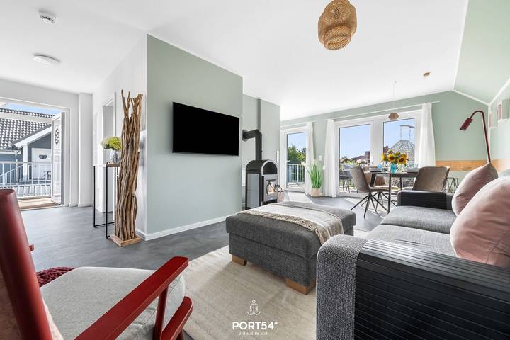 Ganze Wohnung, Süderpiep im Nordseeresort- Strandnah, Infrarotsauna und Balkon in Büsum, Kreis Dithmarschen
