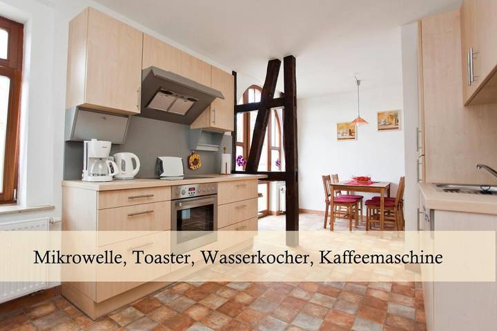 Ferienwohnung für 4 Personen, mit Balkon und Garten sowie Ausblick in Bad Berka - 4