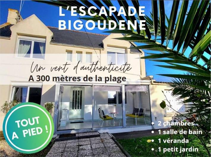 Maison de vacances pour 4 personnes, avec jardin et terrasse, animaux acceptés - 1