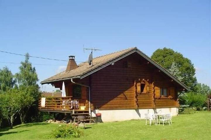 Chalet pour 4 personnes, avec balcon et jardin