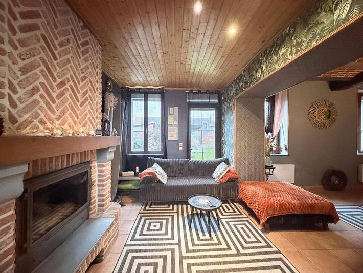 Location de vacances pour 5 personnes, avec vue et jardin, animaux acceptés à Crespin (Nord)