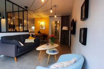 Gîte pour 4 personnes, avec jacuzzi et balcon dans Casino de Bénodet