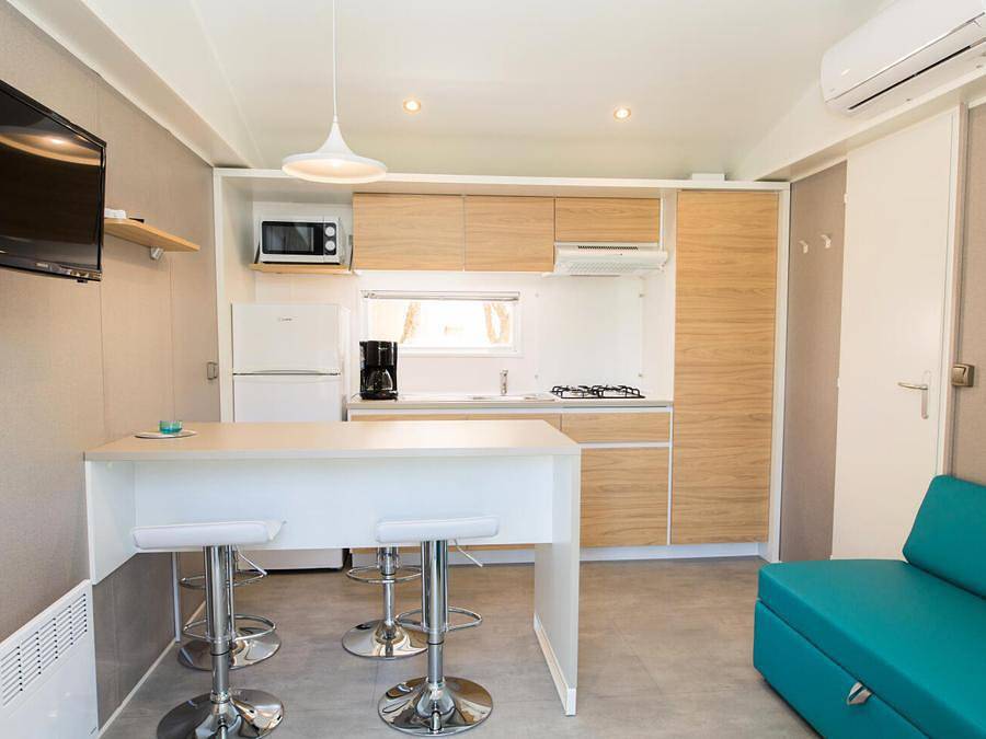 Camping Campo di Mare - Mobilhome 6 personas - 3 Habitaciones 6 Personas Aire Acondicionado + Tv (4 adultos + 2 niños -12 años max) (Domingo) in Porto Vecchio, Distrito de Sartène