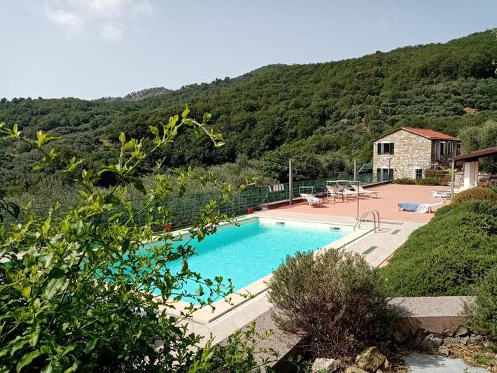 Appartement de vacances pour 2 personnes, avec piscine ainsi que jardin et vue, animaux acceptés - 1