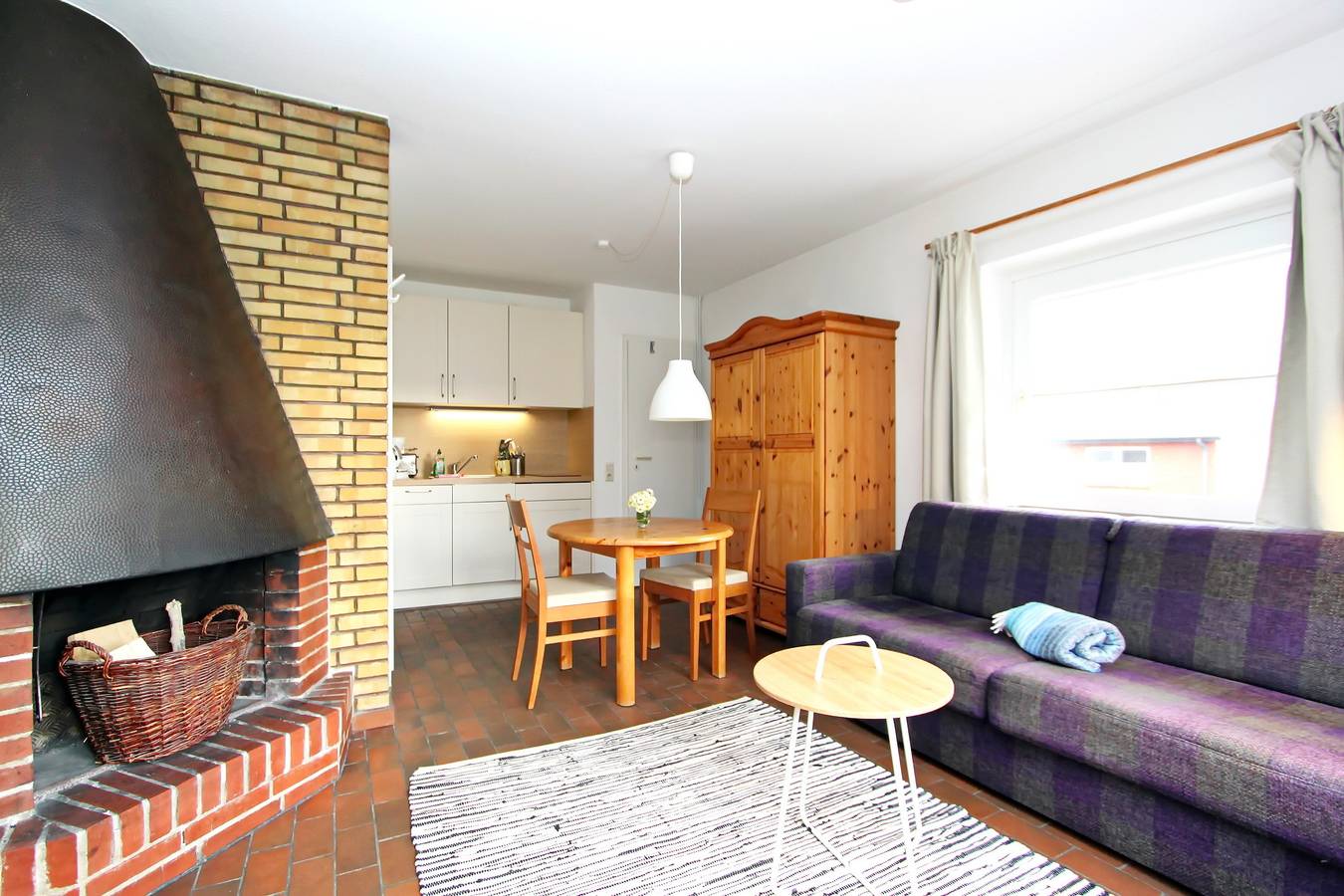 Ganze Ferienwohnung, Haus Atlantis, Kaminwohnung 1 in Hörnum, Sylt