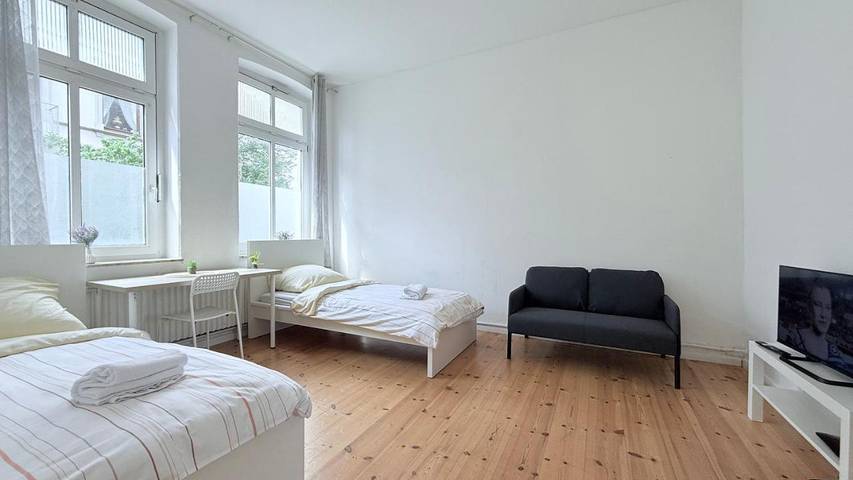 Ferienwohnung für 5 Personen, mit Ausblick in Neumünster