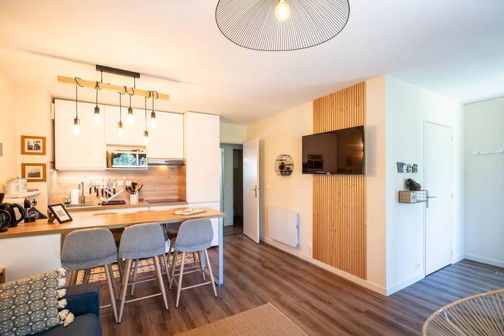 Gîte pour 6 personnes, avec piscine et balcon, adapté aux familles dans Moliets-Plage - 3