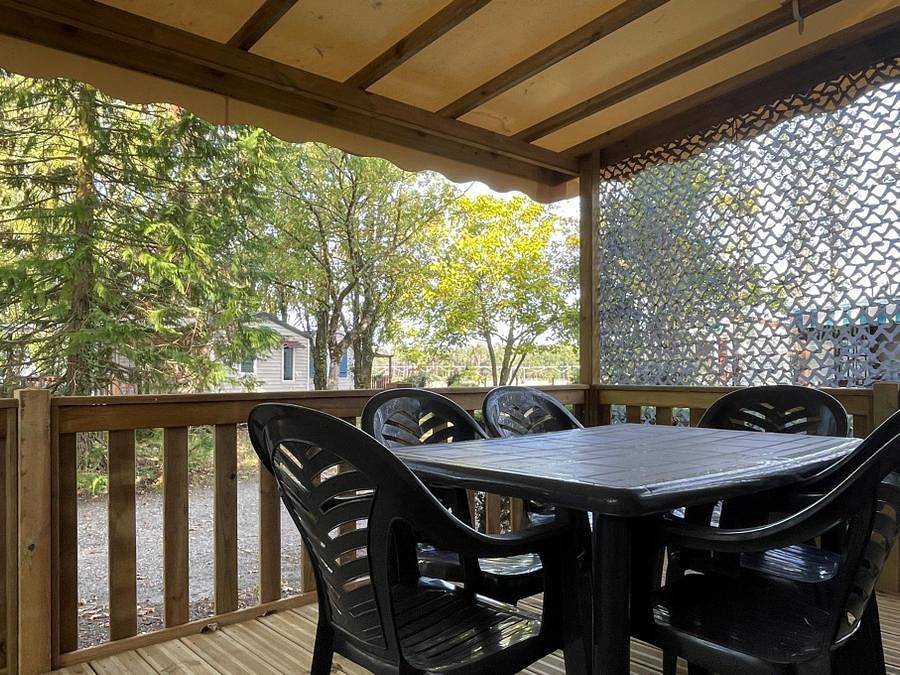 Camping Ushuaïa Villages La Maïade - Mobilheim 4 personen - Premium - 32m² - 2 Schlafzimmer in Mimizan, Côte d’Argent