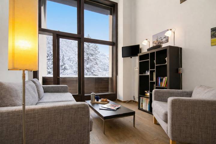 Ganze Wohnung, Grand Roc A211 150m from Slopes, Mont-Blanc View, Parking & WiFi in Argentière, Chamonix
