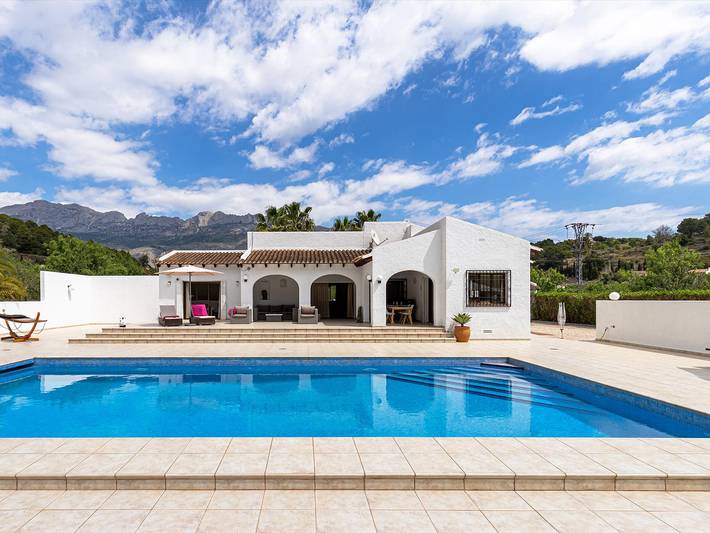 Villa pour 6 personnes, avec jardin, animaux acceptés à Altea