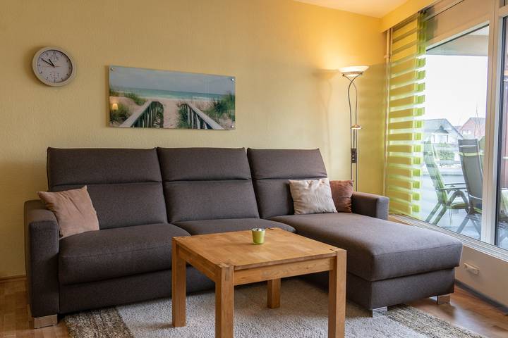 Ganze Ferienwohnung, Strandresidenz Rosengarten - 2-Raum Fewo Meike in Hafen Büsum, Büsum