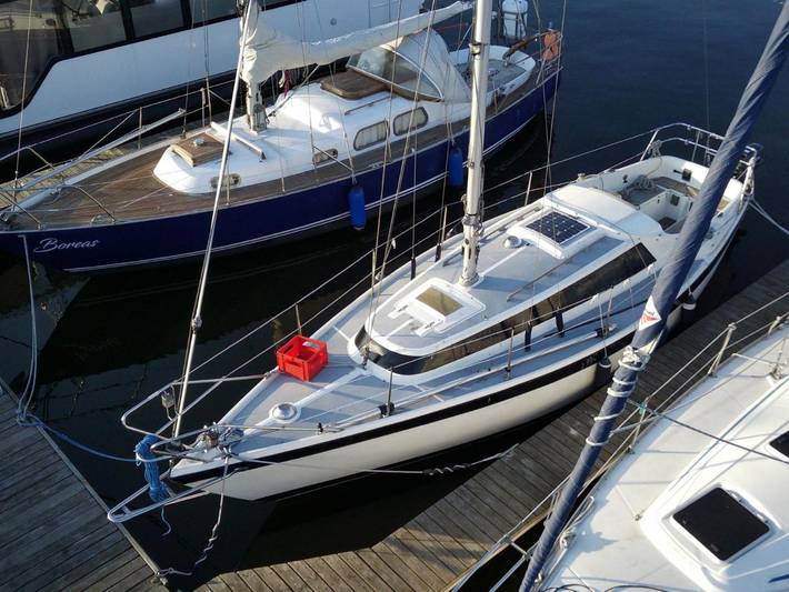 Boot für 4 Personen, mit Ausblick