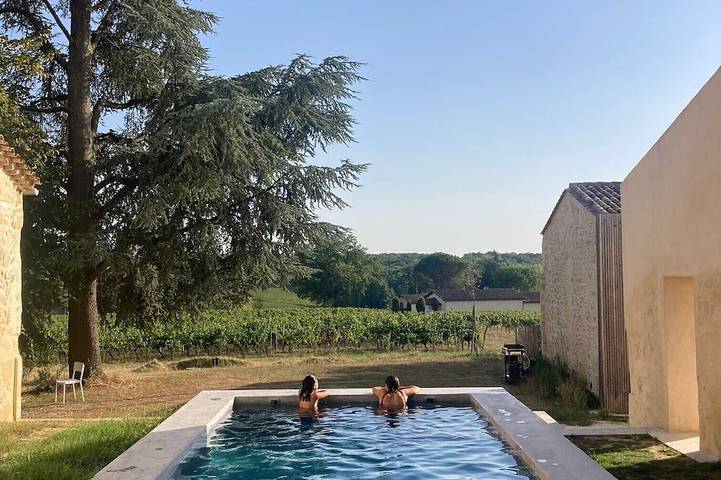 Maison de vacances pour 11 personnes, avec jardin